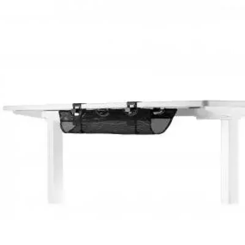 Kabelių dėklas InLine 23199B juodas po stalu 610x240x390mm
