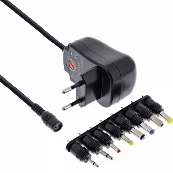 InLine Universalus maitinimo šaltinis 12W, 110-240V į 3-12V, max. 1200mA