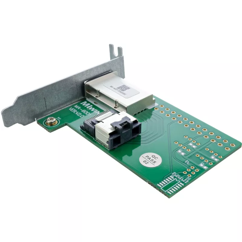 InLine SAS Low Profile Adapter Bracket išorinis SFF-8088 / vidinis SFF-8087