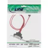 InLine 27902 eSATA lizdo laikiklis, eSATA moteriška prie vidinės SATA, 0,5 m