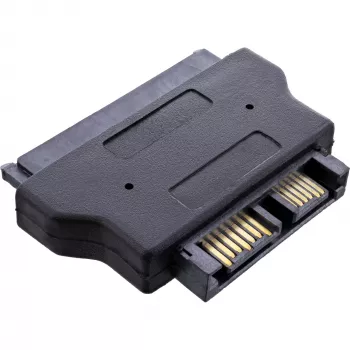 InLine SATA adapteris 22 kaiščių kabelio pusė į Slimline SATA 13 kaiščių PCB