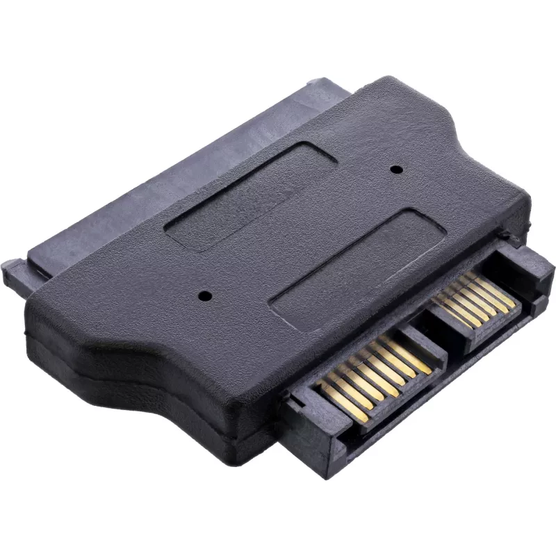 InLine SATA adapteris 22 kaiščių kabelio pusė į Slimline SATA 13 kaiščių PCB