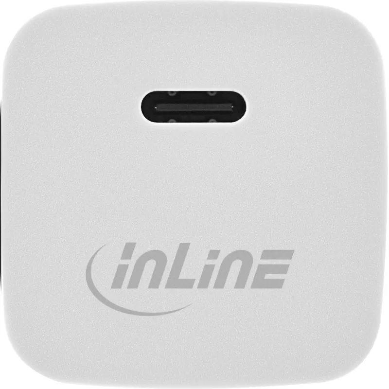USB-C įkroviklis InLine 31501C 33W Power Delivery PPS baltas