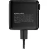 InLine USB maitinimo blokas, 70W, GaN, USB-C PD + USB-A QC, kabelis 60cm, juodas