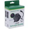 InLine USB maitinimo blokas, 70W, GaN, USB-C PD + USB-A QC, kabelis 60cm, juodas