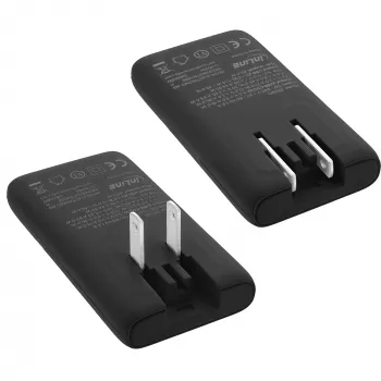 USB maitinimo adapteris InLine 31519B Dual USB-C 65W su dviem USB-C prievadais