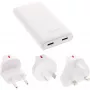USB maitinimo šaltinis / įkroviklis InLine 31519C Dual USB-C 65W