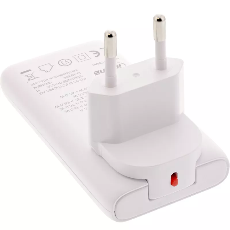 USB maitinimo šaltinis / įkroviklis InLine 31519C Dual USB-C 65W