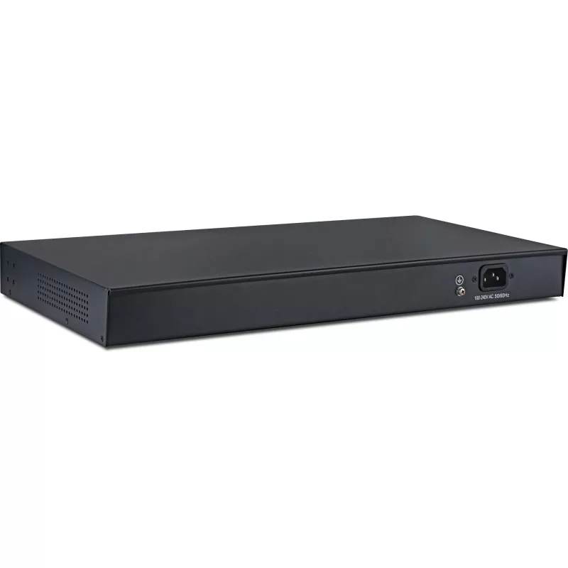 InLine PoE+ Gigabit tinklo jungiklis 24 prievadai, 1 Gb/s, 2xSFP, 19 col. 1U (su kronšteinais)