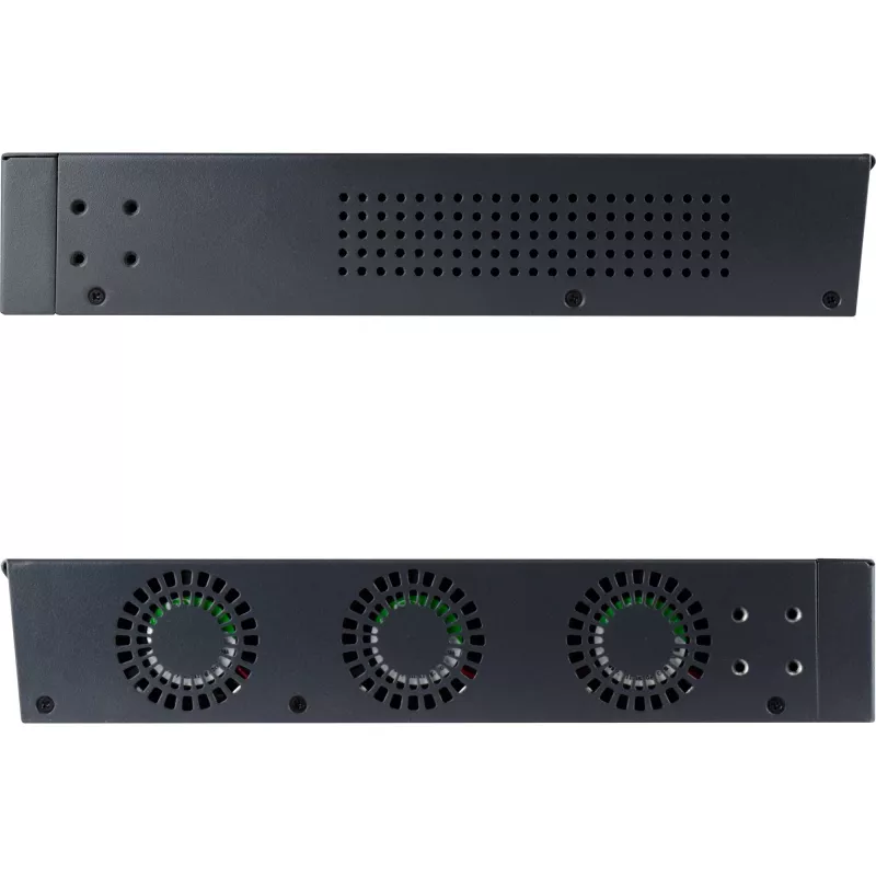 InLine PoE+ Gigabit tinklo jungiklis 24 prievadai, 1 Gb/s, 2xSFP, 19 col. 1U (su kronšteinais)