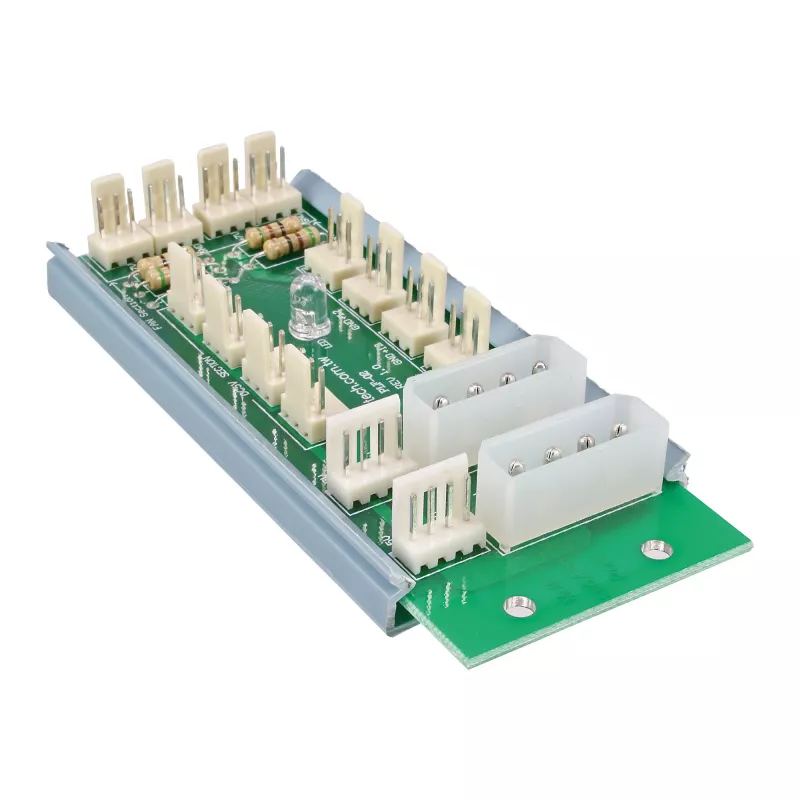 InLine Multi Port Panel 2x Molex 4 kontaktų į 12x 3 kontaktų ventiliatorių jungtis 12 ventiliatorių