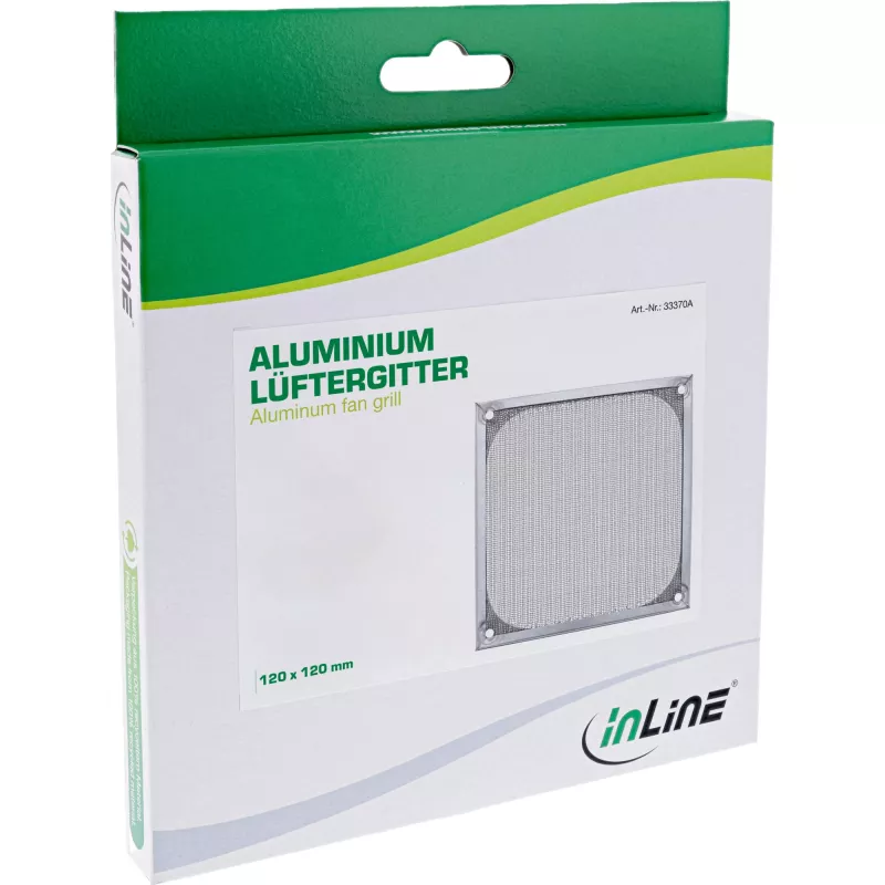 InLine grotelinis aliumininis filtras 120x120 mm 33370A