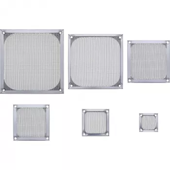 InLine Fan grid aliumininis filtras InLine 33372A 140x140mm