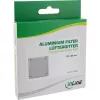 InLine 33379A aliumininis ventiliatoriaus filtras 92x92 mm