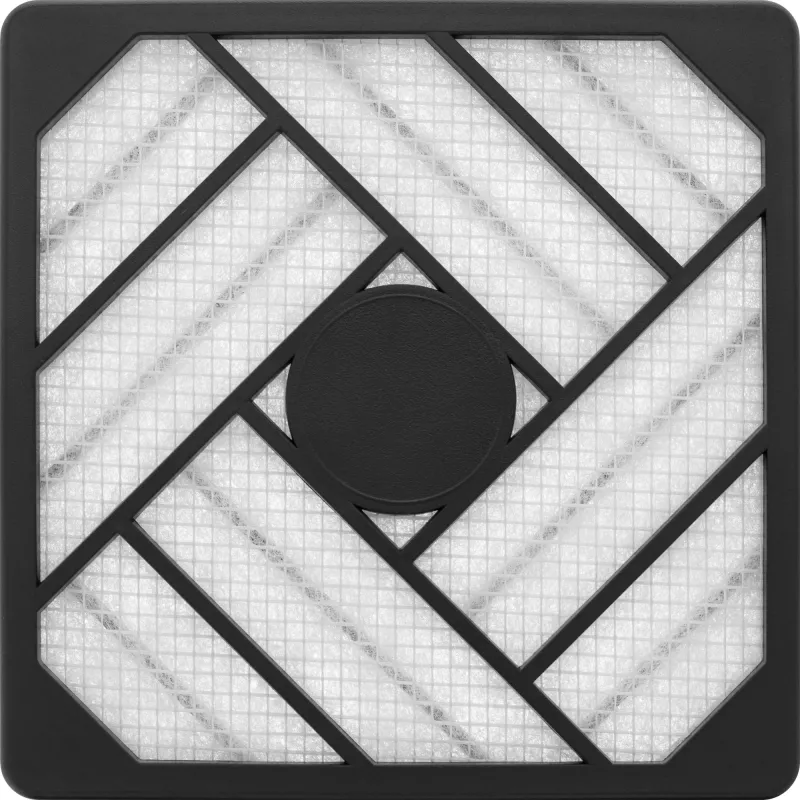 InLine filtro įdėklas su montavimo kasetė, 120 x 120 mm