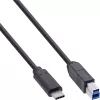 InLine USB 3.2 Gen.1 7 prievadų šakotuvas aliumininiame korpuse su 2,5 A maitinimo šaltiniu, juodas