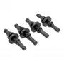 InLine fanų atjungimo komplektas, tinka 60–120 mm ventiliatoriams, 4 vnt.