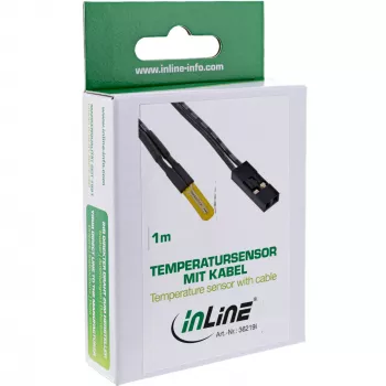 InLine temperatūros jutiklio zondas universalus 2 kontaktų su 1 m kabeliu