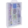 InLine dėžutė smulkioms detalėms 11 skyrelių 213x114x35mm, plastikinė, balta