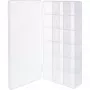 Dėžutė smulkioms detalėms InLine 43009E 18 lentynėlių 213x114x35mm