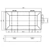 InLine Small Components Box, 5 skyrių, 206x107x33mm, permatoma