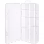 InLine Small Components Box 10 lentynėlių 206x107x33 mm, skaidri