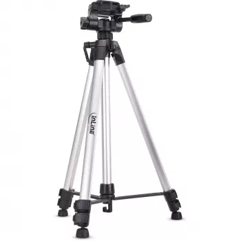InLine Professional lengvas Tripodas sidabrinis 5 kg keliamoji galia 173 cm aukštis