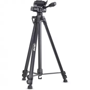 InLine Professional lengvas tripodas juodas 5 kg talpa 173 cm aukštis