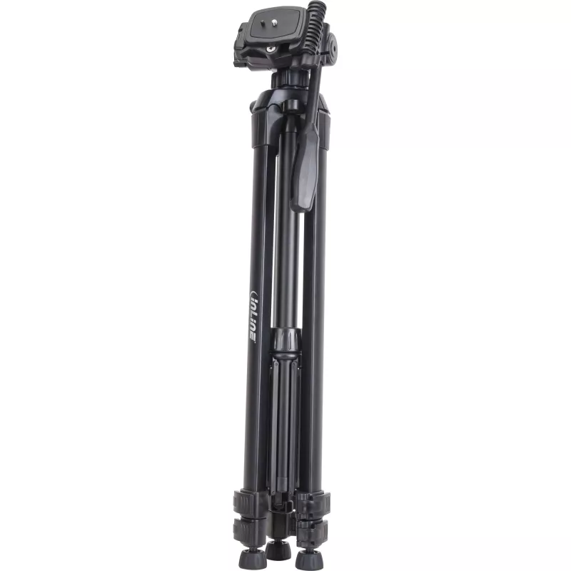 InLine Professional lengvas tripodas juodas 5 kg talpa 173 cm aukštis