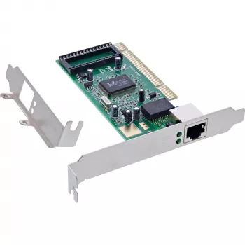 InLine Gigabit Ethernet PCI adapteris 1x RJ45, Realtek RTL8169SC