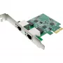 InLine 51126A dviejų prievadų 2.5 Gigabit tinklo plokštė, 2x RJ45, PCIe x1, su žemo profilio laikikliu