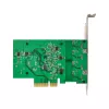 InLine Quad Gigabit tinklo plokštė, 4x RJ45 2.5Gb/s, PCIe x4, su žemo profilio laikikliu