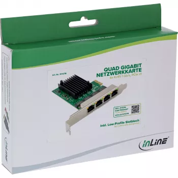 Vidinė Ethernet tinklo plokštė InLine 51127B 1000 Mbit/s PCI Express