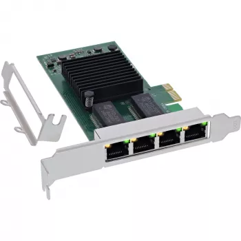 Tinklo plokštė InLine 51127D vidinė Ethernet 1000 Mbit/s PCI Express