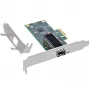 InLine Gigabitinė tinklo plokštė, 1x SFP, PCIe x1, su žemo profilio tvirtinimo kronšteinu