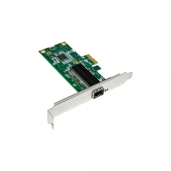 InLine Gigabitinė tinklo plokštė, 1x SFP, PCIe x1, su žemo profilio tvirtinimo kronšteinu