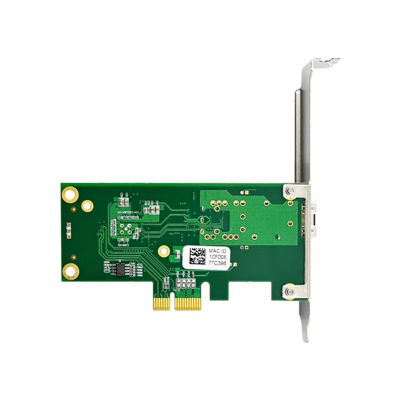 InLine Gigabitinė tinklo plokštė, 1x SFP, PCIe x1, su žemo profilio tvirtinimo kronšteinu