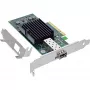 InLine 10 Gigabit tinklo plokštė, 1x SFP+, PCIe x8, su žemo profilio laikikliu