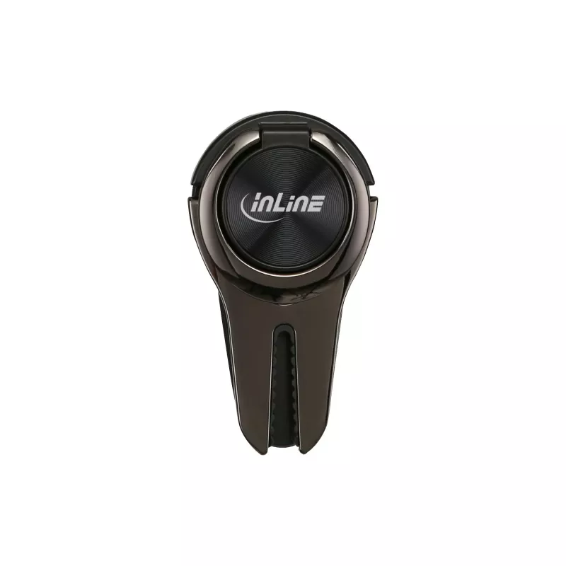 InLine 3-in-1 automobilinis laikiklis, stovas, piršto laikiklis, juodas 55266S