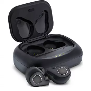 InLine PURE Air TWS, belaidės Bluetooth ausinės (In-Ear) su Qi dėklu-energijos banku