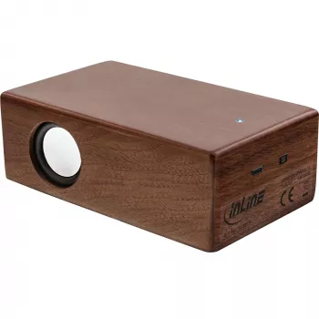 InLine woodbrick – indukcinis garsiakalbis mediniame korpuse
