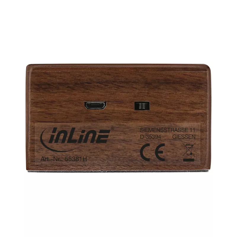 InLine woodbrick – indukcinis garsiakalbis mediniame korpuse