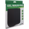 InLine pelėdos kilimėlis su geliniu riešo atramu, 235x185x25 mm, juodas