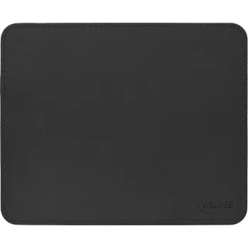 InLine pelėdė iš PU odos Premium juoda, 255x220x3mm