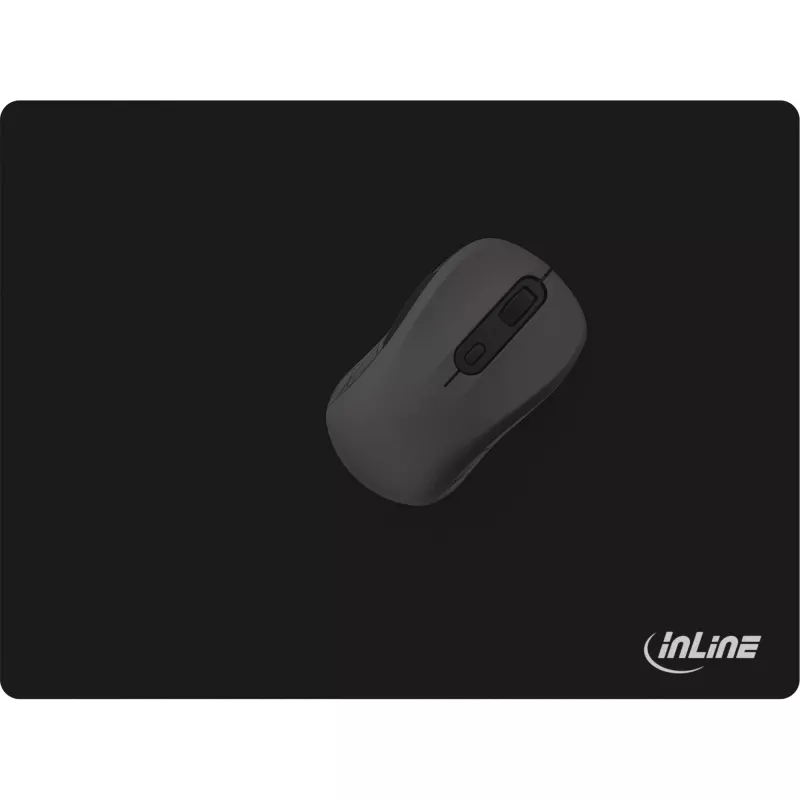 InLine minkštas pelėdų kilimėlis, 350x260x3 mm, juodas
