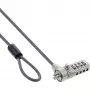 InLine Nešiojamojo kompiuterio apsaugos spyna su kombinaciniu kodu 4,4 mm x 2 m