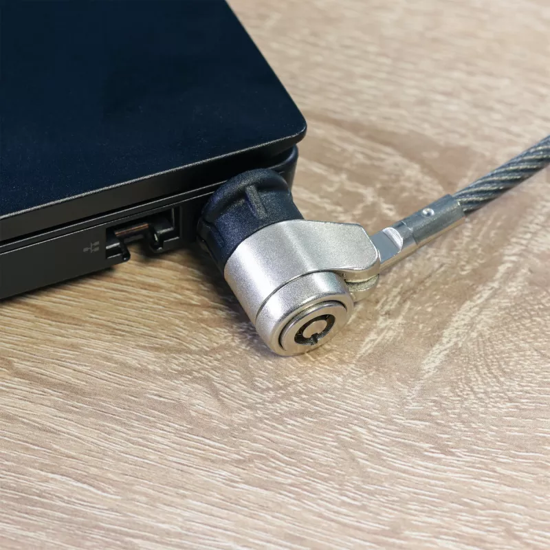 InLine Notebook Security Lock su raktu 4,4 mm x 2 m