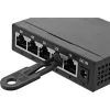 InLine RJ45 prievadų blokavimo rinkinys, pradinis rinkinys su 10 blokatorių ir raktu, juodas