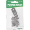 InLine RJ45 prievadų blokavimo rinkinys, pradinis rinkinys su 10 blokatorių ir raktu, juodas