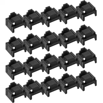 InLine RJ45 prievado blokatorius, 20 vnt. papildymo pakuotė, juoda